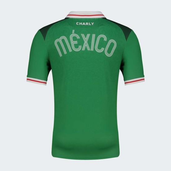 Kid's Mexico 2025 Special Edition Heritage Shirt - Green Kid's Mexico 2025 Special Edition Heritage Shirt - Green