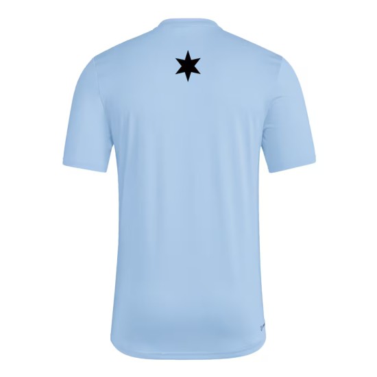 Women's Minnesota United FC 2025 Third Hook AEROREADY Shirt - Blue Women's Minnesota United FC 2025 Third Hook AEROREADY Shirt - Blue