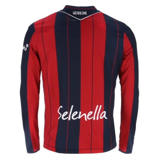 Kid's Bologna FC 2025/26 Home Long Sleeve Shirt