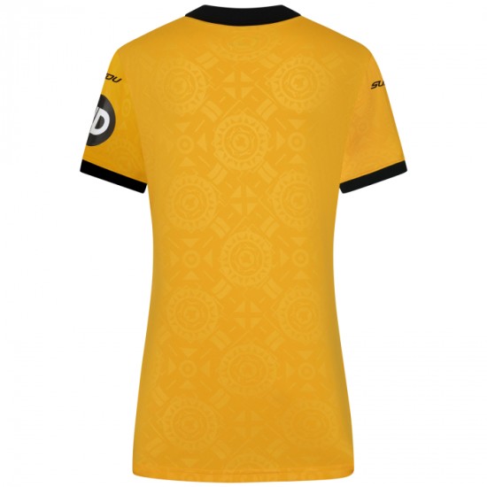 Women's Wolverhampton Wanderers 2025/26 Home Shirt Women's Wolverhampton Wanderers 2025/26 Home Shirt