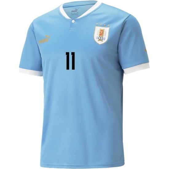 Darwin Nunez #11 Uruguay Home Jersey World Cup 2022 Darwin Nunez #11 Uruguay Home Jersey World Cup 2022