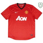 Men's Manchester United 2012/13 Home Retro Shirt Rooney #10 Men's Manchester United 2012/13 Home Retro Shirt Rooney #10