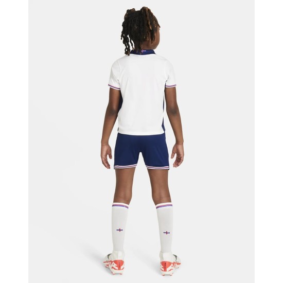 Kid's England Home Jersey+Shorts EURO 2024 Kid's England Home Jersey+Shorts EURO 2024