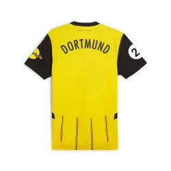 Men's BVB Borussia Dortmund 2024/25 Home Women's Football Team Shirt Men's BVB Borussia Dortmund 2024/25 Home Women's Football Team Shirt