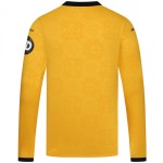 Kid's Wolverhampton Wanderers 2025/26 Home Long Sleeve Shirt