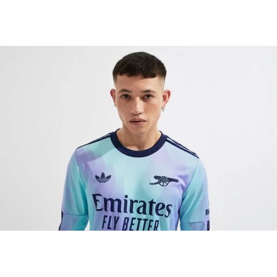 Men's Arsenal 2024/25 Third Long Sleeve Shirt Men's Arsenal 2024/25 Third Long Sleeve Shirt