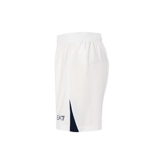Kid's Napoli 2024/25 Home Shorts - White/Navy Blue Kid's Napoli 2024/25 Home Shorts - White/Navy Blue