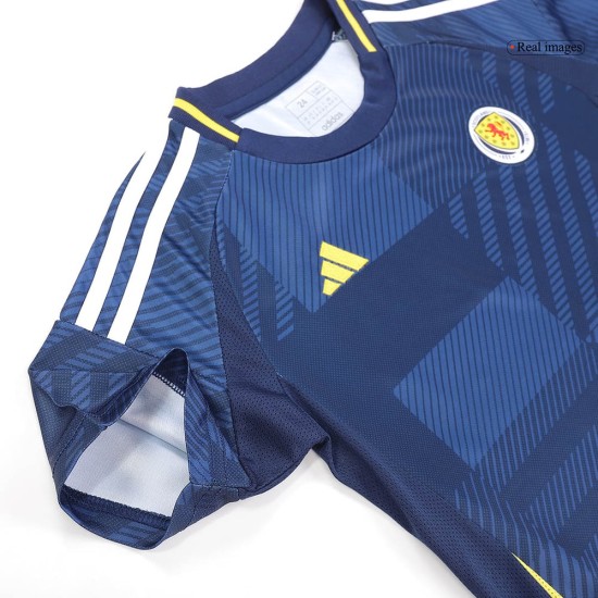 Kid's Scotland Home Jersey+Shorts EURO 2024 Kid's Scotland Home Jersey+Shorts EURO 2024