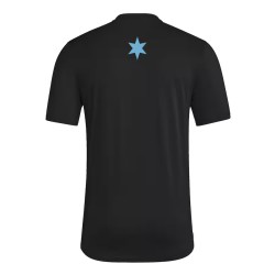 Women's Minnesota United FC 2025 Third Hook AEROREADY Shirt - Black Women's Minnesota United FC 2025 Third Hook AEROREADY Shirt - Black