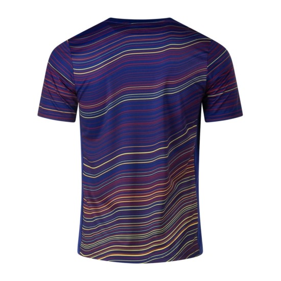 Men's FC Barcelona 2025/26 Home Prematch Shirt