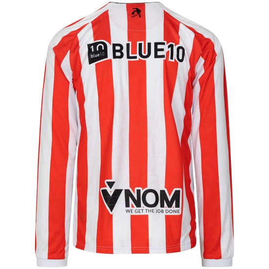 Men's Sparta Rotterdam 2025/26 Home Long Sleeve Shirt Men's Sparta Rotterdam 2025/26 Home Long Sleeve Shirt