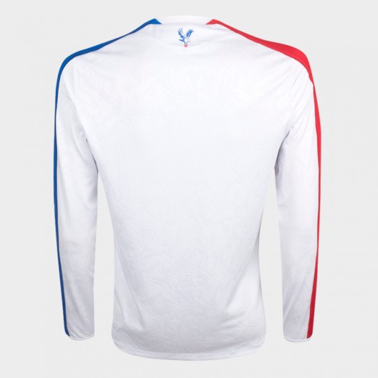 Men's Crystal Palace 2025/26 Third Long Sleeve Eagle White Shirt