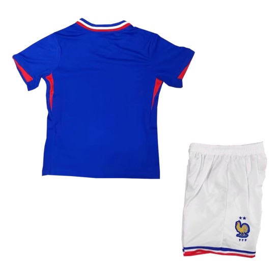 Kid's France Home Jersey+Shorts EURO 2024