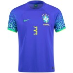 Kid's T.SILVA Brazil 2022/23 Away Shirt Kid's T.SILVA Brazil 2022/23 Away Shirt
