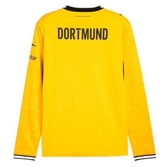 Kid's BVB Borussia Dortmund 2026/27 Home Long Sleeve Shirt