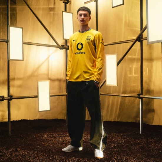 Kid's BVB Borussia Dortmund 2026/27 Home Long Sleeve Shirt