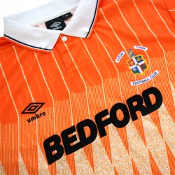 Men's Luton Town 1989/90 Away Retro Shirt