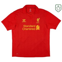 Men's Liverpool 2012/13 Home Retro Shirt Suarez #7