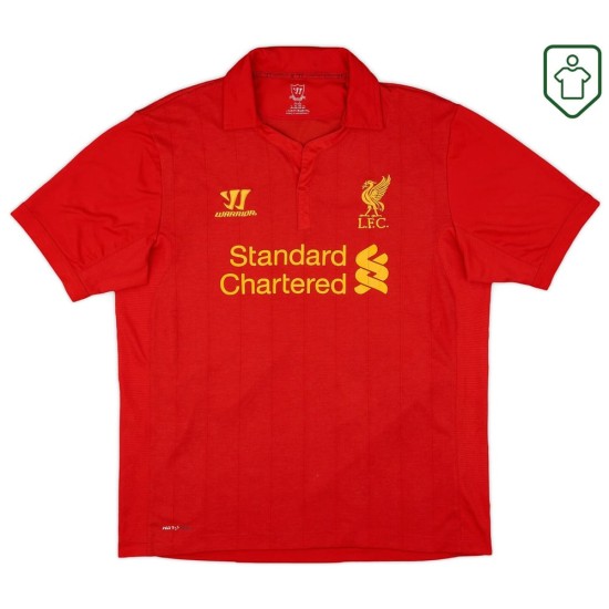 Men's Liverpool 2012/13 Home Retro Shirt Suarez #7 Men's Liverpool 2012/13 Home Retro Shirt Suarez #7