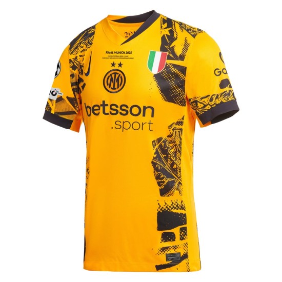 Men's Inter 2024/25 Third Final UCL Shirt