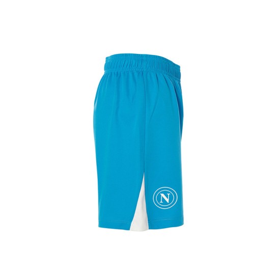 Kid's Napoli 2024/25 Home Shorts - Sky Blue Kid's Napoli 2024/25 Home Shorts - Sky Blue