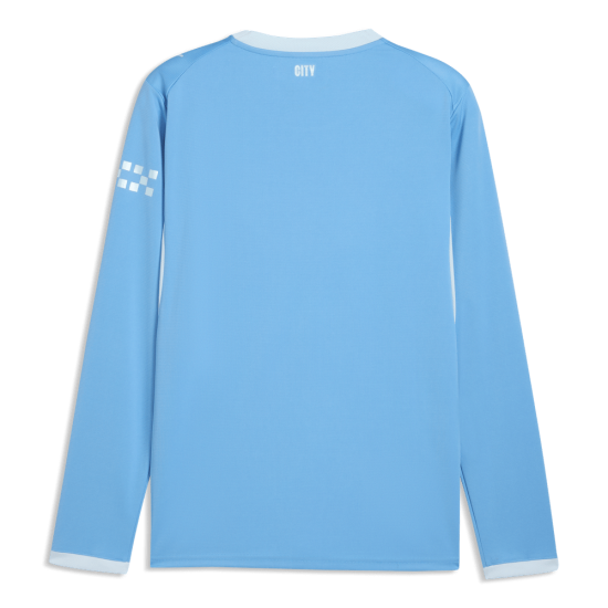 Kid's Manchester City 2026/27 Home Long Sleeve Shirt Kid's Manchester City 2026/27 Home Long Sleeve Shirt