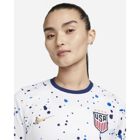 Women's USWNT USA Home Jersey 2023 Women's USWNT USA Home Jersey 2023