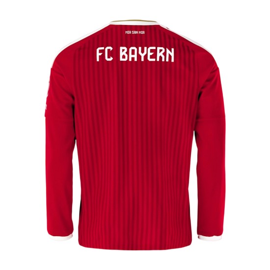 Men's Bayern Munich 2026/27 Home Long Sleeve Shirt Men's Bayern Munich 2026/27 Home Long Sleeve Shirt