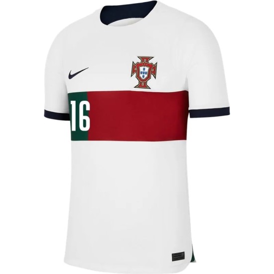 Renato Sanches #16 Portugal Away Jersey World Cup 2022 Renato Sanches #16 Portugal Away Jersey World Cup 2022
