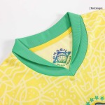 Kid's Brazil Home Jersey+Shorts Copa America 2024 Kid's Brazil Home Jersey+Shorts Copa America 2024