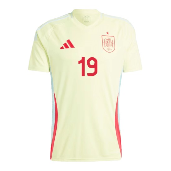 LAMINE YAMAL #19 Spain Away Jersey EURO 2024 LAMINE YAMAL #19 Spain Away Jersey EURO 2024