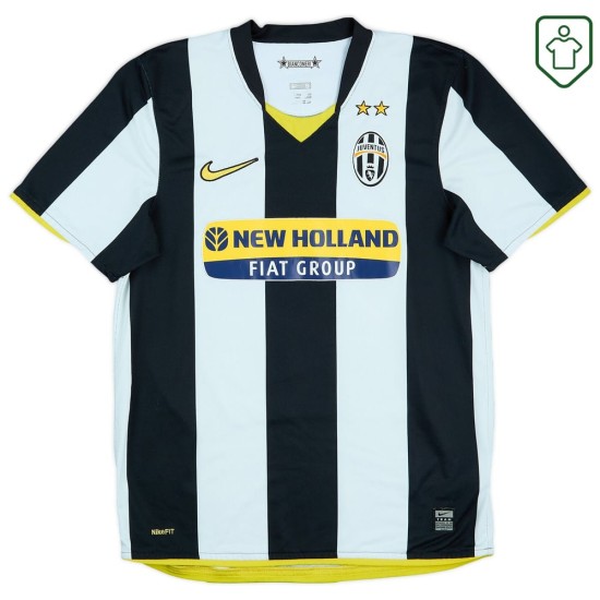 Men's Juventus 2008/09 Home Retro Shirt Del Piero #10 Men's Juventus 2008/09 Home Retro Shirt Del Piero #10