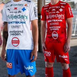 Men's IFK Värnamo 2025 Home Shorts Men's IFK Värnamo 2025 Home Shorts