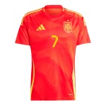 Alvaro Morata #7 Spain Home Jersey EURO 2024 Alvaro Morata #7 Spain Home Jersey EURO 2024