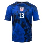 Jordan Morris #13 USMNT Away Jersey World Cup 2022