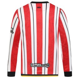 Men's Sheffield United 2024/25 Home Long Sleeve Shirt