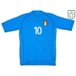 Men's Italy 2002 Home Retro Shirt Totti #10 Men's Italy 2002 Home Retro Shirt Totti #10