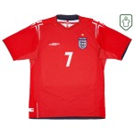 Men's England 2004/06 Away Retro Shirt Beckham #7 Men's England 2004/06 Away Retro Shirt Beckham #7