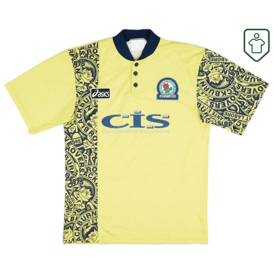 Men's Blackburn Rovers 1996/97 Away Retro Shirt Duff #32 Men's Blackburn Rovers 1996/97 Away Retro Shirt Duff #32