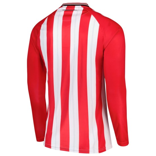 Kid's Sunderland 2025/26 Home Long Sleeve Shirt