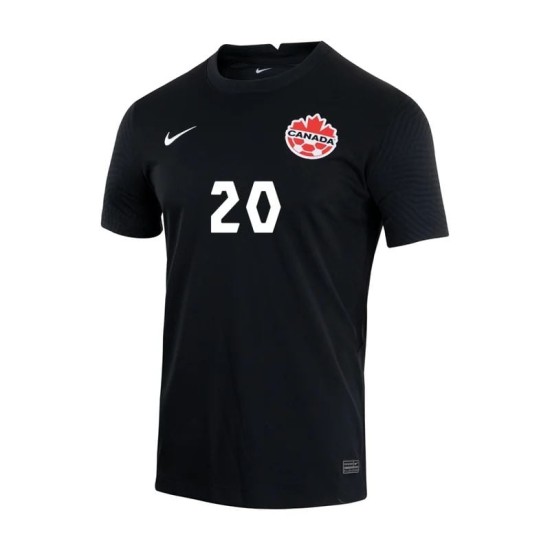 Jonathan David #20 Canada Third Jersey World Cup 2022