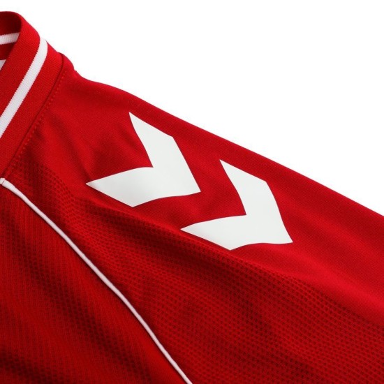 Men's Denmark 2026 Home World Cup Long Sleeve Shirt
