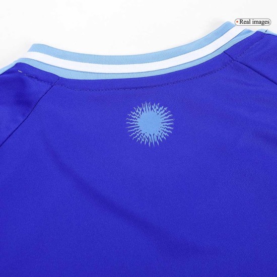 Kid's Argentina Away Jersey+Shorts Copa America 2024