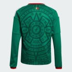 Men's Mexico 2026 Home Authentic World Cup Long Sleeve Shirt Men's Mexico 2026 Home Authentic World Cup Long Sleeve Shirt