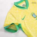 Kid's Brazil Home Jersey+Shorts Copa America 2024 Kid's Brazil Home Jersey+Shorts Copa America 2024