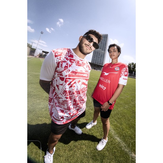 Men's FC Winterthur 2025/26 Third Warm Up Shirt Men's FC Winterthur 2025/26 Third Warm Up Shirt