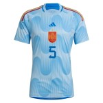 Sergio Busquets #5 Spain Away Jersey World Cup 2022 Sergio Busquets #5 Spain Away Jersey World Cup 2022