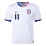 Christian Pulisic #10 USMNT Home Jersey Copa America 2024 Christian Pulisic #10 USMNT Home Jersey Copa America 2024