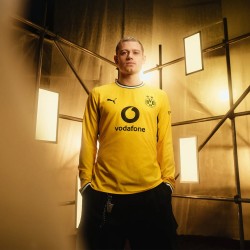 Kid's BVB Borussia Dortmund 2026/27 Home Long Sleeve Shirt Kid's BVB Borussia Dortmund 2026/27 Home Long Sleeve Shirt