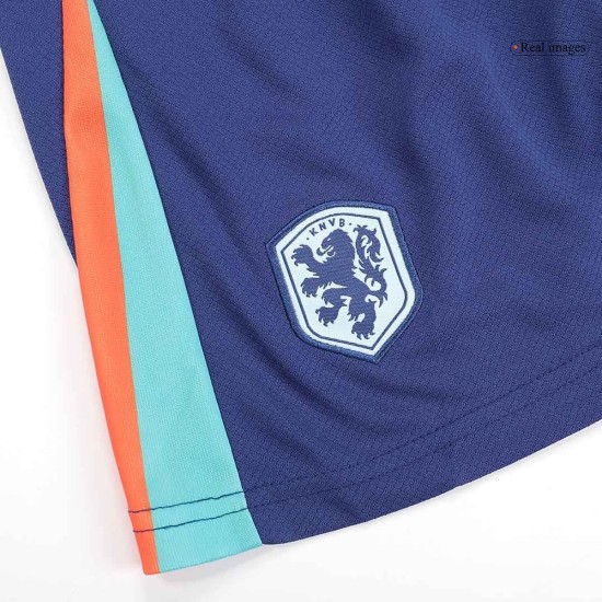Kid's Netherlands Away Jersey+Shorts EURO 2024 Kid's Netherlands Away Jersey+Shorts EURO 2024
